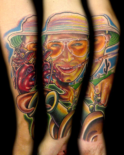 Tattoos - Josh Woods - Hunter S. Thompson